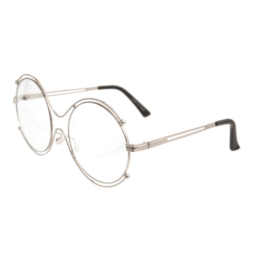 Retro round glasses